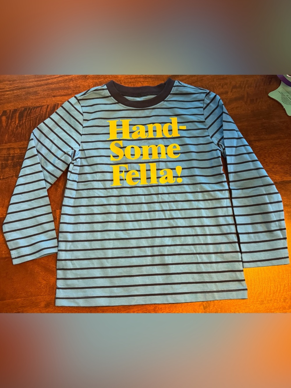 💙 Cute Boys Long Sleeve Shirt Size 5T 💛